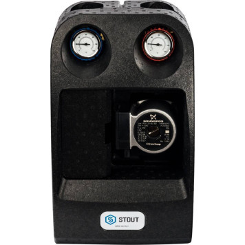 Насосная группа STOUT SDG-0007 с смесителем 1& и насосом Grundfos UPSO 25-65-3