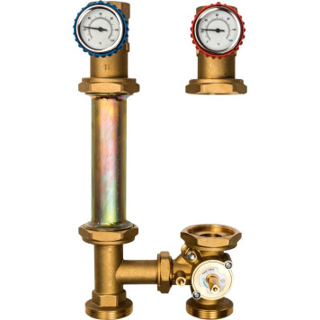 Насосная группа со смесителем STOUT SDG-0007 DN 32, 1 дюйм, без насоса-2