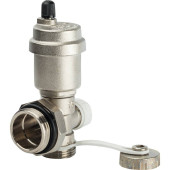 Регулируемый концевой фитинг для коллектора STOUT SMS-1000-010001 1 apos;? apos;? с дренажным вентилем автоматический воздухоотводчик (SMS-1000-010001)