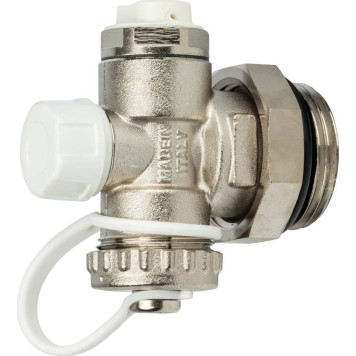 STOUT Регулируемый концевой фитинг с дренажным вентилем и ручным воздухоотводчиком 1&-1