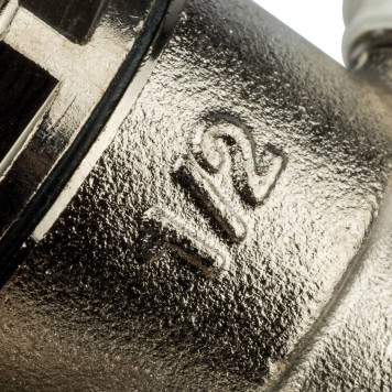 STOUT Регулируемый концевой фитинг с дренажным вентилем и ручным воздухоотводчиком 1&-7