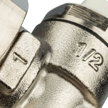 STOUT Регулируемый концевой фитинг с дренажным вентилем и ручным воздухоотводчиком 1&-8