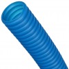 STOUT Труба гофрированная ПНД, цвет синий, 32 мм, для труб диаметром 25 мм SPG-0001-503225.