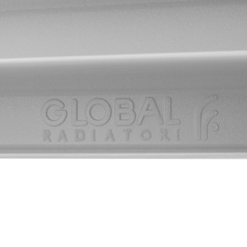 Радиатор алюминиевый Global ISEO 500 4 секции боковое подключение (белый RAL 9010) IS05001004 (IS05001004)-8