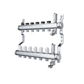 Коллектор Royal Thermo нерж. в сборе универ. 2 вых.+ узел RoyalMix OPTIMAL