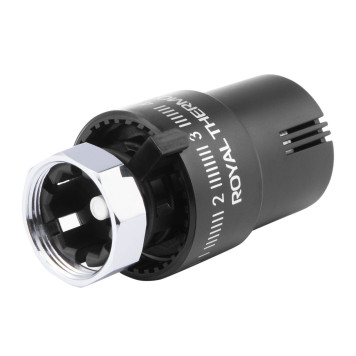 Термоголовка жидкостная Royal Thermo М30х1,5 (черный)-2