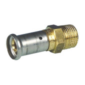 Муфта HENCO НР латунь пресс, 16x3/4