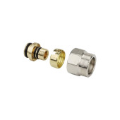 Соединение резьбозажимное VARMEGA 1/2 для труб 16х2.2 VM09402