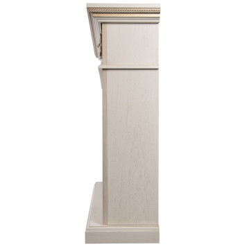 Каминокомплект: Очаг Electrolux EFP/P-3620LS, портал Siena 42/40/36, сл. кость с зол. патиной-2