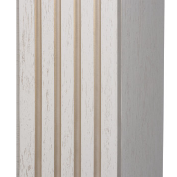 Каминокомплект: Очаг Electrolux EFP/P-3620LS, портал Siena 42/40/36, сл. кость с зол. патиной-5