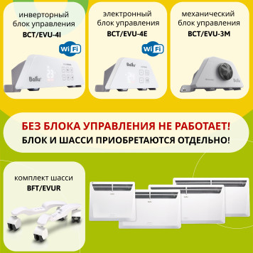 Модуль отопительный электрического конвектора Ballu Evolution Transformer BEC/EVU-500-7