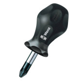 Короткая отвёртка Wera / отвертка для карбюратора PH 1х25 мм (05008850001)