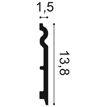 Плинтусы SX138F-2