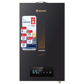 Водонагр газ проточный S 20 MD Art Black 20кВт THERMEX ЭдЭБ02974