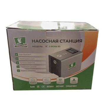 Насосная станция Pumpman с частотным управлением BOX4-30-3