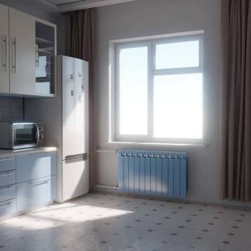 Rifar Monolit 500 6 секций, боковое подключение (сапфир)-4