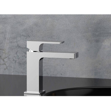 Смеситель для раковины Remer Absolute с д/к хром-1