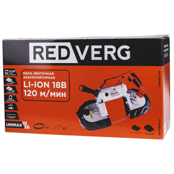 Пила ленточная аккумуляторная REDVERG RD-MBS18/U (без акк, без з/у)-6