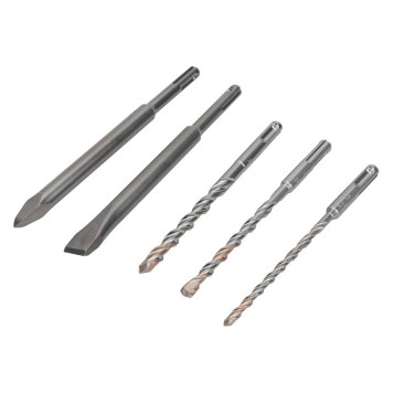Набор долота+буры Milwaukee SDS-Plus (5шт)