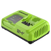Ультрабыстрое зарядное устройство Greenworks G24C8, 24V, 8A