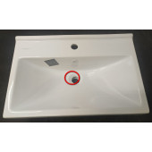 SaleAQFST60SLWB01 Sanita Lux Раковина мебельная Fest 605х403х219(60) мм, с отв. под смес., с отв. пе SaleFST60SLWB01_1010