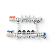 Комплект коллекторов с шаровыми кранами HKV-D 2 контура