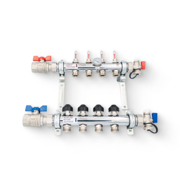 Комплект коллекторов с шаровыми кранами HKV-D 2 контура