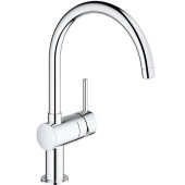 32917000 Minta Смеситель для кухонной мойки с C-изливом, хром 32917000
