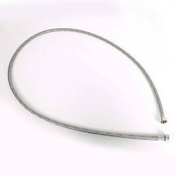 Гибкая подводка для воды UNI-FITT DN 8 ВВ 1/2 180 см оплетка из нержавеющей стали-1