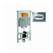 Инсталляция д/унит Oli 80 кнопка Salina хром глянц пневм OLI 300573pSA00