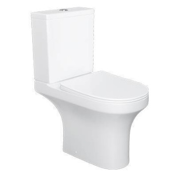 DX35C8600SC Унитаз-компакт безободковый, с сиденьем микролифт