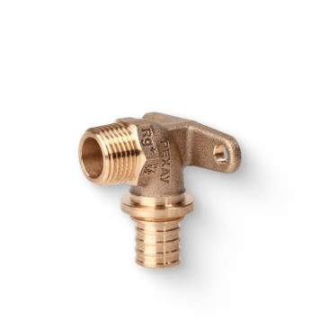 Угольник настенный РЕХАУ с наружной резьбой 20-R 1/2 RX+