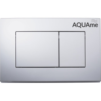 AQM4102CR Панель смыва AQUAme, пластик, хром AQM4102СR
