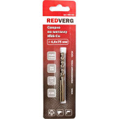 Сверло по металлу REDVERG кобальтовое HSS-Со 3,5 мм (2 шт.)(500351)