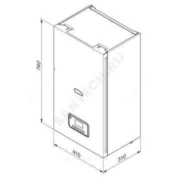 Котел электр наст 14кВт Скат 14 KE/14 Protherm 10023649-1