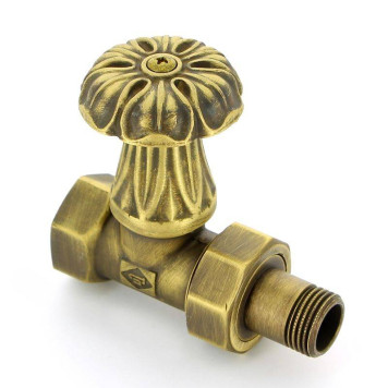 Вентиль ручной Carlo Poletti Artistic НВ 1/2 цвет бронзовый-3