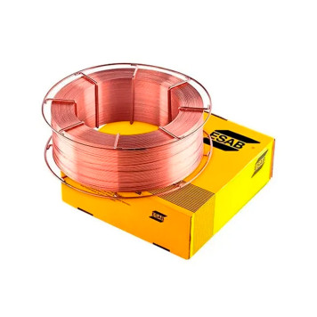 Проволока сварочная ESAB СВ-08Г2С ф1,0мм (5кг) омедненная (2323104600)