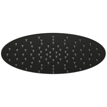 AD139/121BM верхний душ 25 см, матовый черный AD139/121BM