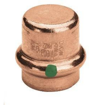 Заглушка Profipress, с SC-Contur, 28, медь, модель 2456
