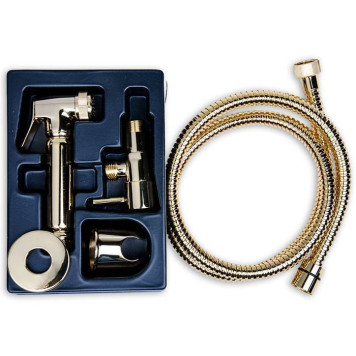 Daniel Oasis Гигиенический набор из латуни, цилиндрической формы, цвет: золото