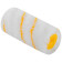 Ролик сменный полиакриловый белый с желтой полосой миди, диам. 30/54 мм; ворс 12 мм, 100 мм