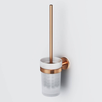 A85A33344 Стойка с туалетной щеткой, розовое золото-2