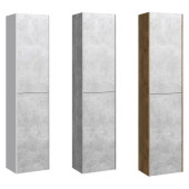 AQ MOB0735BS23 Mobi Комплект дверей пенала, Бетон светлый MOB0735BS23