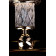 Boheme Murano Cristal Мусорное ведро круглое напольное, цвет: золото 10907-CRST-G