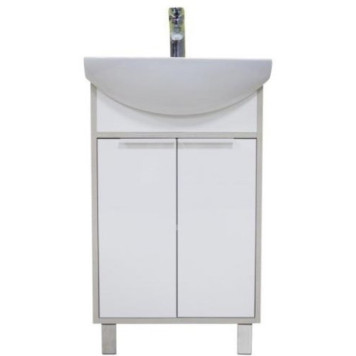 1A2124K1RIB90 Набор: 1A212401RIB90 Тумба-умывальник Рико 50/ 1WH207781 Раковина Смайл 50 1A2124K1RIB90