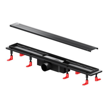 W02SC-P11-070-01BM Трап для душа линейный, универсальный затвор Cut Gradient, 70 см-9