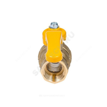 Кран шар лат газ Эксперт Ду32 Ру40 м/р полн рыч Dist 224Р-4