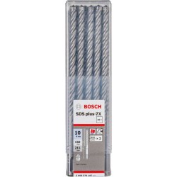 Бур Bosch SDS-plus 7X для бетона 10x150x215 мм, 30 шт. (2608576197)