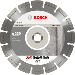 Алмазный отрезной круг Standard for Concrete 230 мм (2608603243) - набор из 10 штук