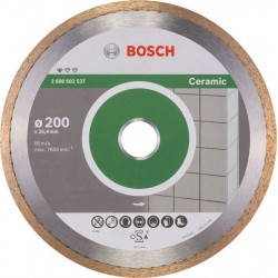 Алмазный отрезной круг Bosch Standard for Ceramic 200-25,4.